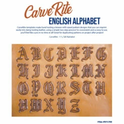 CarveRite - 1.25" Old English Alphabet