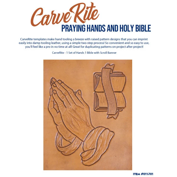 CarveRite - Praying Hands Holy Bible 1 CarveRite - Praying Hands Holy Bible