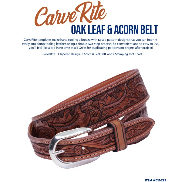 CarveRite - Oak Leaf & Acorn Belt 1 CarveRite - Oak Leaf & Acorn Belt