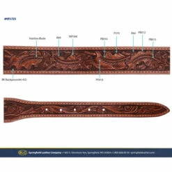 CarveRite - Oak Leaf & Acorn Belt 5 CarveRite - Oak Leaf & Acorn Belt -Leather Goods Sales Shop 011 723.SLC .03