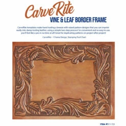 CarveRite - Vine & Leaf Border Frame