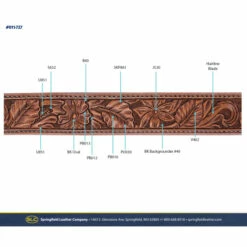 CarveRite - Violet & Daisy Belts -Leather Goods Sales Shop 011 727.SLC .03