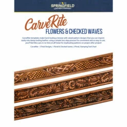 SLC CarveRite - Flowers And Checked Wave