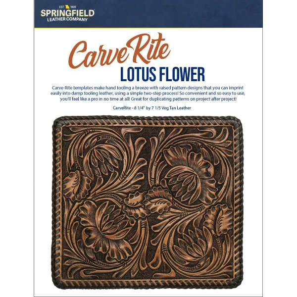 SLC CarveRite - Lotus Flower 1 SLC CarveRite - Lotus Flower