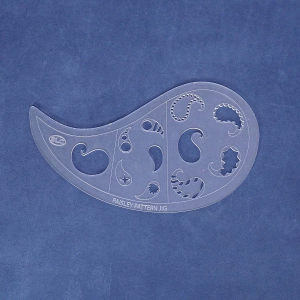 Acrylic Template - Paisley Pattern Jig 1 Acrylic Template - Paisley Pattern Jig