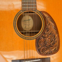 Acoustic Guitar Pickguard - Waterdrop 9 Acoustic Guitar Pickguard - Waterdrop -Leather Goods Sales Shop 100 0519.SLC .03