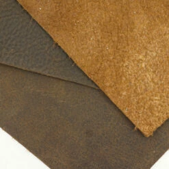 Kodiak Brown Oil Tan Pre-Cut 12"x 12" -Leather Goods Sales Shop 100 052.SLC .2