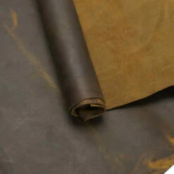 Kodiak Brown Oil Tan Pre-Cut 24"x 24" -Leather Goods Sales Shop 100 054.SLC .03