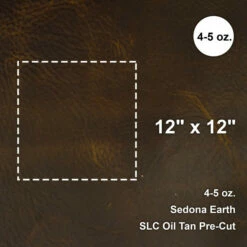 Sedona Earth Oil Tan Pre-Cut 12"x 12"