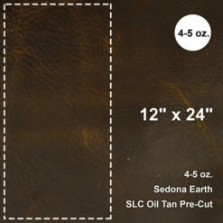 Sedona Earth Oil Tan Pre-Cut 12"x 24"
