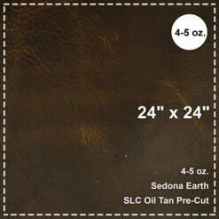 Sedona Earth Oil Tan Pre-Cut 24"x 24"