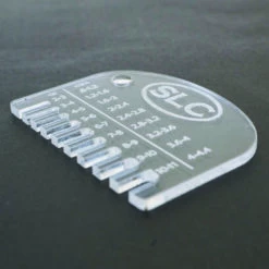 SLC Plastic Leather Gauge -Leather Goods Sales Shop 100 0952.SLC .1