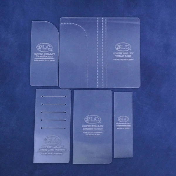 Acrylic Template - Roper Wallet 1 Acrylic Template - Roper Wallet