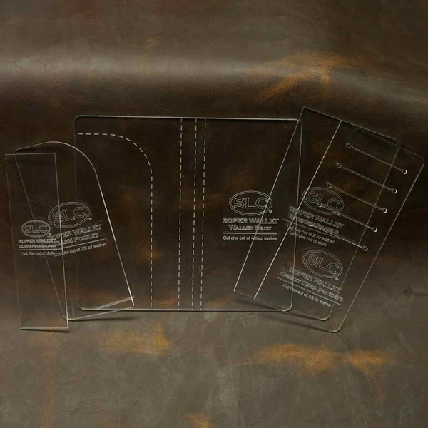 Acrylic Template - Roper Wallet 2 Acrylic Template - Roper Wallet - Image 2
