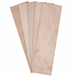 Pre Cut, 15" X 4.25, Rough Out Veg Tan - 5 Pack