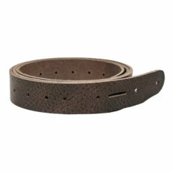 Single Hole Belt Blank - Buffalo Vintage Chocolate