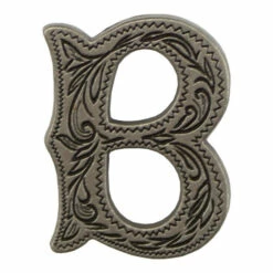 Letter,Alphabet,3/4",AntSlvr B