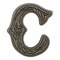 Letter,Alphabet,3/4",AntSlvr C