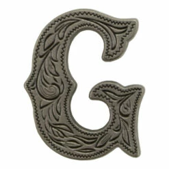 Letter,Alphabet,3/4",AntSlvr G