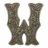 Letter,Alphabet,3/4",AntSlvr W