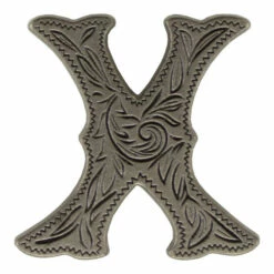 Letter,Alphabet,3/4",AntSlvr X