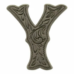 Letter,Alphabet,3/4",AntSlvr Y