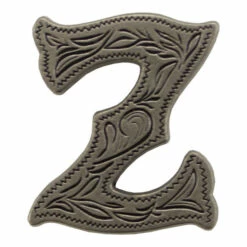 Letter,Alphabet,3/4",AntSlvr Z