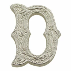 Letter,Alphabet,3/4",Silver D