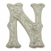 Letter,Alphabet,3/4",Silver N