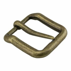 Buckle,Wave,AntqBrs,1-1/2"
