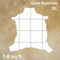 Goat Rawhide - XL
