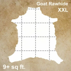 Goat Rawhide - XXL
