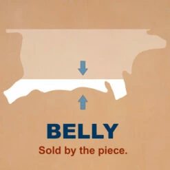 Saddle & Tack Belly - Black -Leather Goods Sales Shop 123 8001.SLC .4