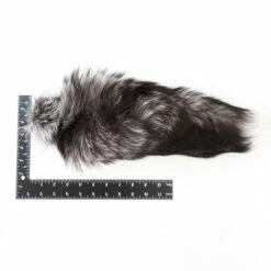 Silver Fox Tail -Leather Goods Sales Shop 126 130104.SLC .3