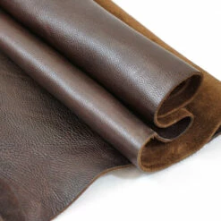 Premium Heavy Chap Side - Mahogany (Glazed)