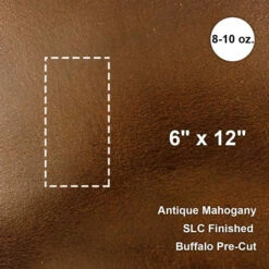 Buffalo Pre-Cut 6"x12", Antique Mahogany