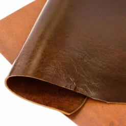 Buffalo Pre-Cut 6"x12", Antique Mahogany -Leather Goods Sales Shop 133 420301.SLC .3