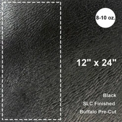 Buffalo Pre-Cut 12"x24", Black