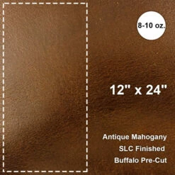 Buffalo Pre-Cut 12"x24", Antique Mahogany