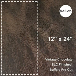 Buffalo Pre-Cut 12"x24", Vintage Chocolate