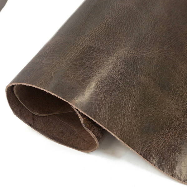 Finished Buffalo Double Butts - Vintage Chocolate 2 Finished Buffalo Double Butts - Vintage Chocolate - Image 2