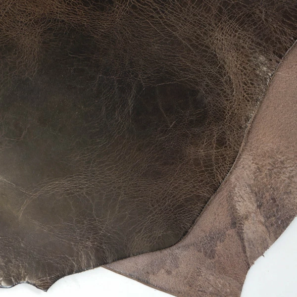 Finished Buffalo Double Butts - Vintage Chocolate 3 Finished Buffalo Double Butts - Vintage Chocolate - Image 3