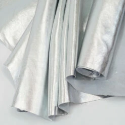 Milled Metallic Side - Silver