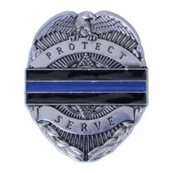 "Back The Blue" Police Screwback Concho 1-3/8"