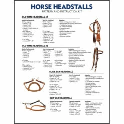 Horse Headstall Patterns 10 Horse Headstall Patterns -Leather Goods Sales Shop 144 10049.SLC2