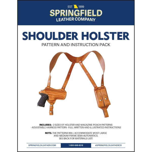 Pattern, Shoulder Holster 1 Pattern, Shoulder Holster