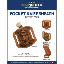 Pocket Knife Sheath Pattern Pack