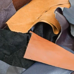 10lbs Premium Upholstery Scrap -Leather Goods Sales Shop 144 88810.SLC .4