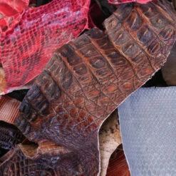 Kevin's SPECIAL Exotic Scrap Bag -Leather Goods Sales Shop 144 KSESB.SLC .04