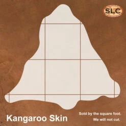 Glazed Kangaroo Skin - Brandy -Leather Goods Sales Shop 189 708.SLC .4
